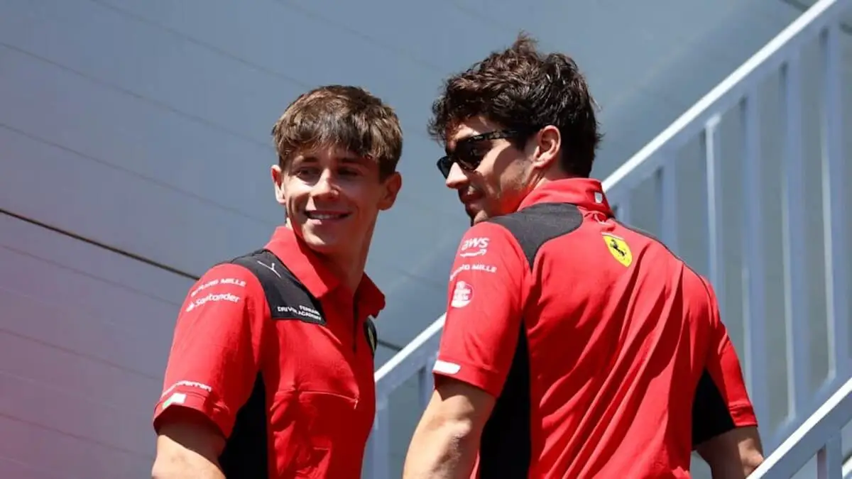 Arthur y Charles Leclerc ¡Histórico en la Fórmula 1 durante el Gran Premio de Abu Dhabi!