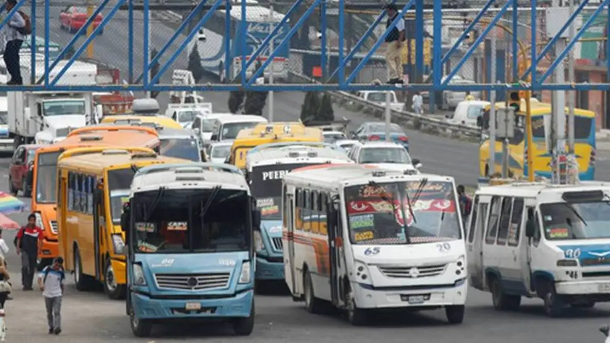 ¿Qué rutas de transporte público en Puebla harán paro de labores?