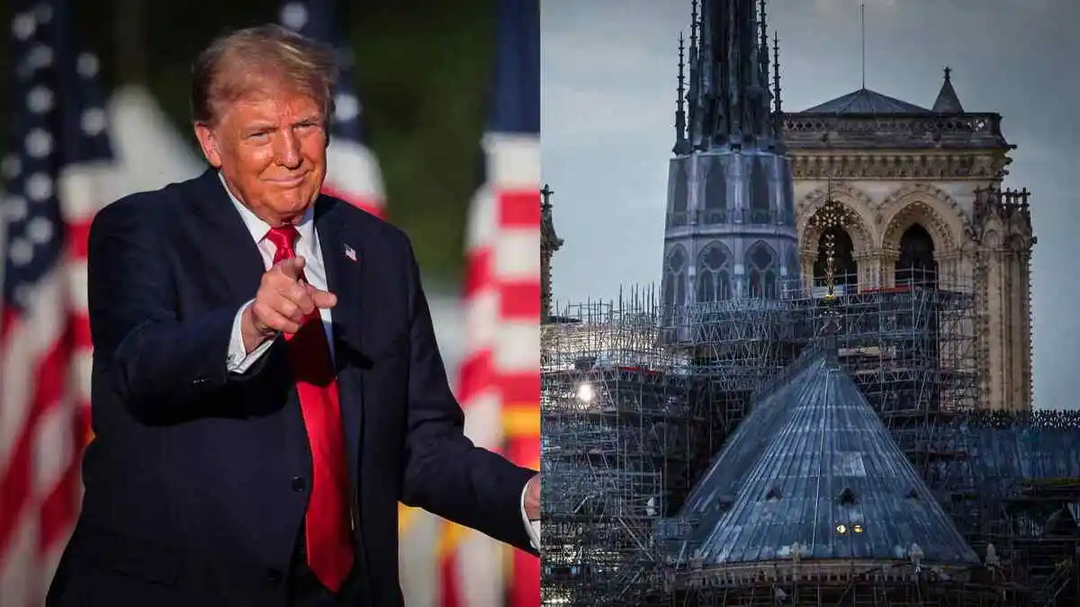 Trump viajará a París para reapertura de Notre Dame