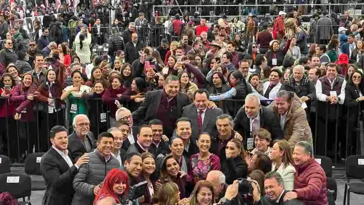 Alejandro Armenta y Puebla presentes en el informe de Sheinbaum