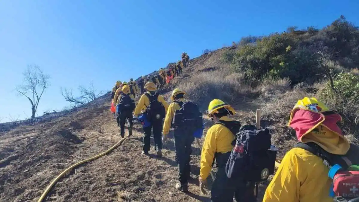 México extiende la mano: Envía 72 elementos a Los Ángeles