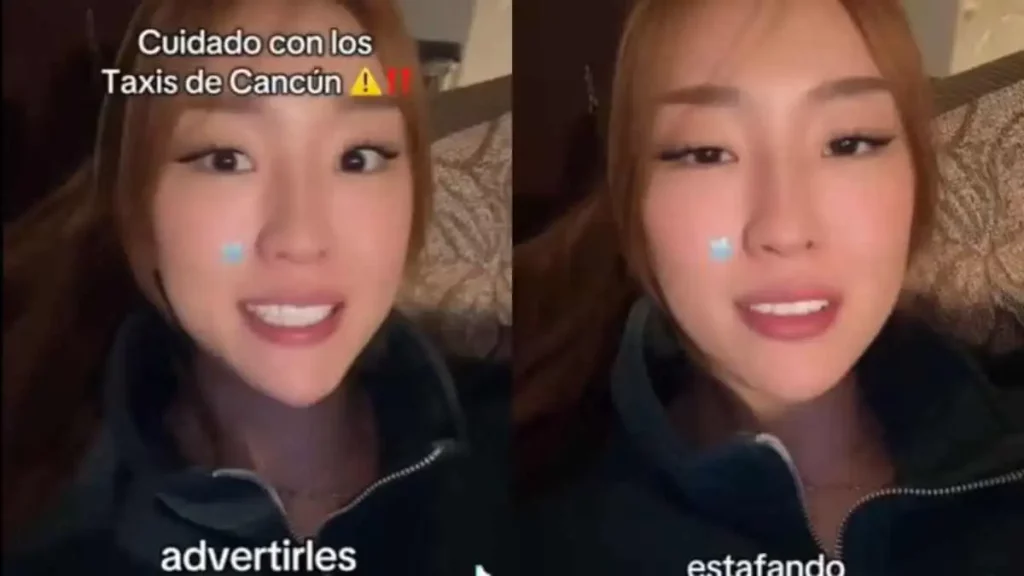 Denuncia de la influencer Narabask destapa abusos de taxistas en Cancún