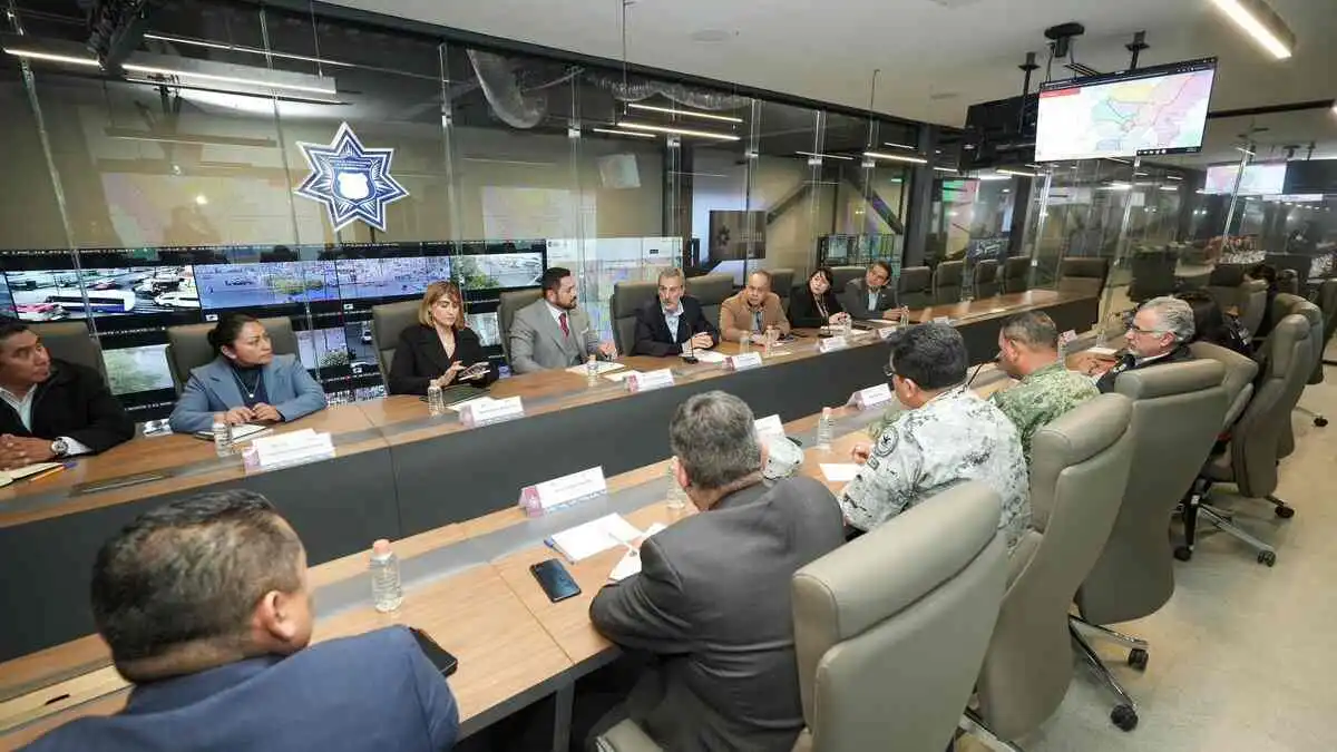 Pepe Chedraui lidera la Primera Mesa de Seguridad en Puebla