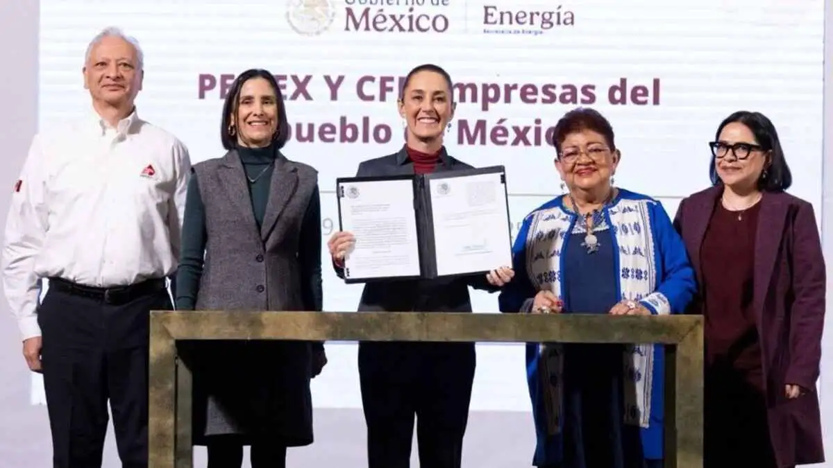 Sheinbaum devuelve el poder a Pemex y CFE con reforma energética