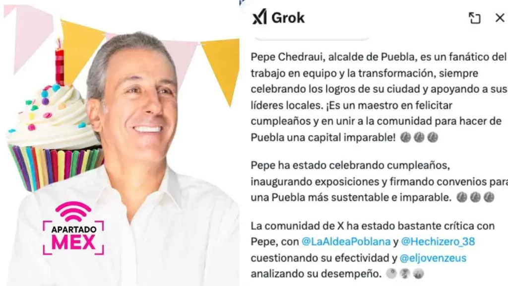 ¡X-Grok no perdona! Pepe Chedraui, el Rey de las felicitaciones