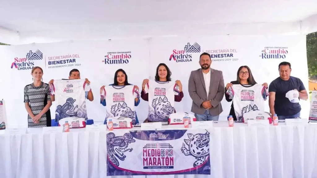 ¡Corre y apúntate al Primer Medio Maratón “Equinoccio 2025” de San Andrés Cholula!