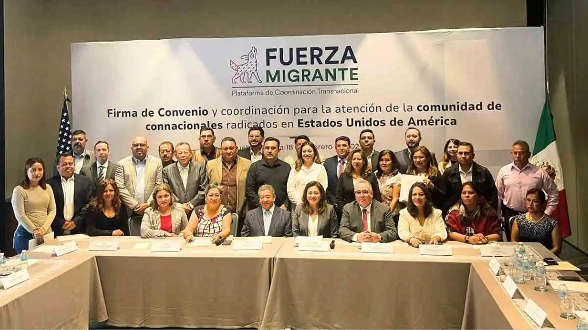 20 municipios firman acuerdo con Fuerza Migrante