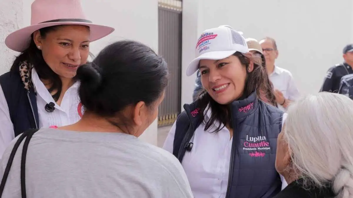 Lupita Cuautle lanza Jornadas de Proximidad Social en San Andrés Cholula