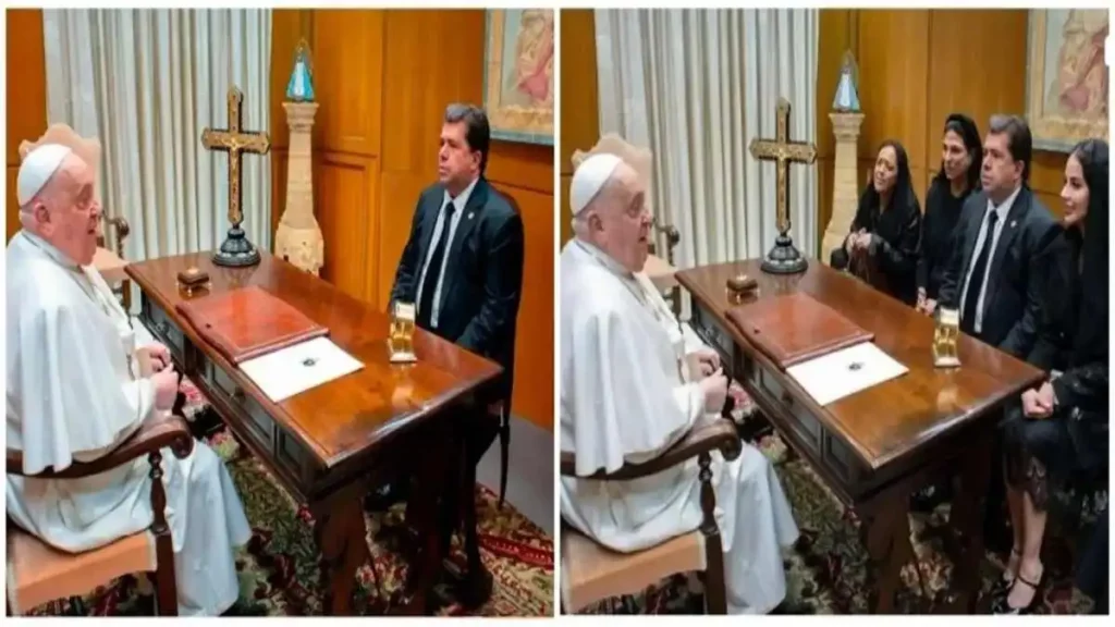 Pedro Haces edita imágenes de su visita al Vaticano y borra fotos de legisladoras