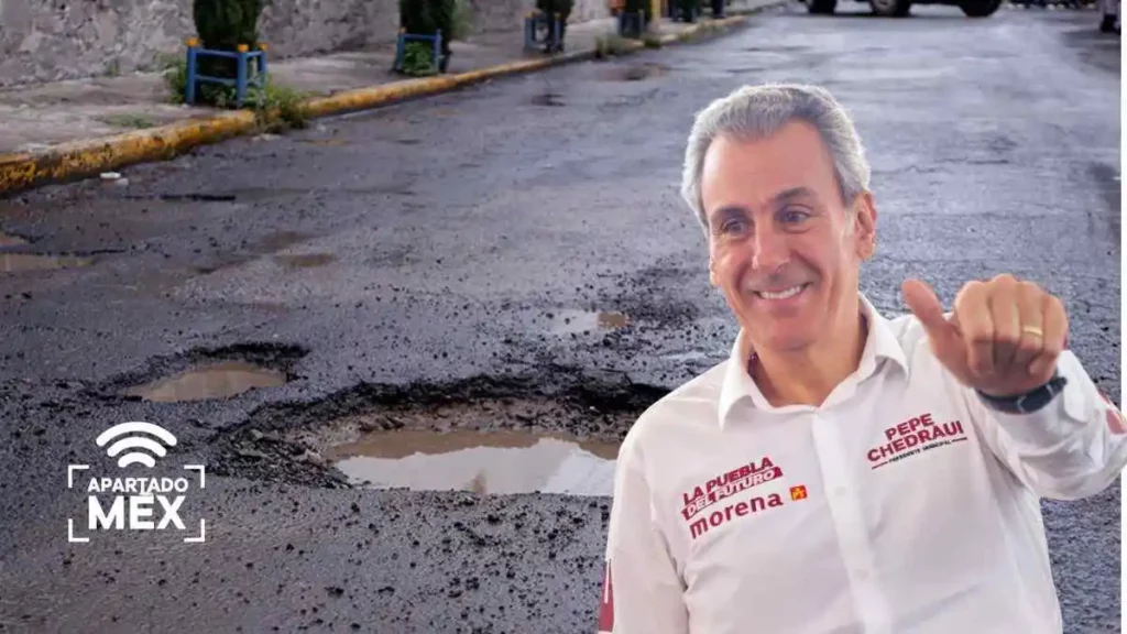 Pepe Chedraui gasta 109.9 MDP en bacheo, pero ¿y la pavimentación prometida?