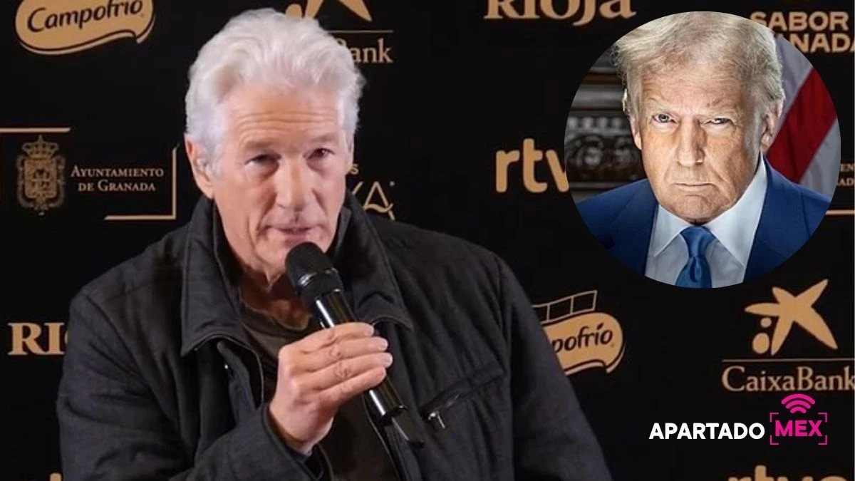 Richard Gere lanzó un llamado al mundo para cuidarse de Donald Trump